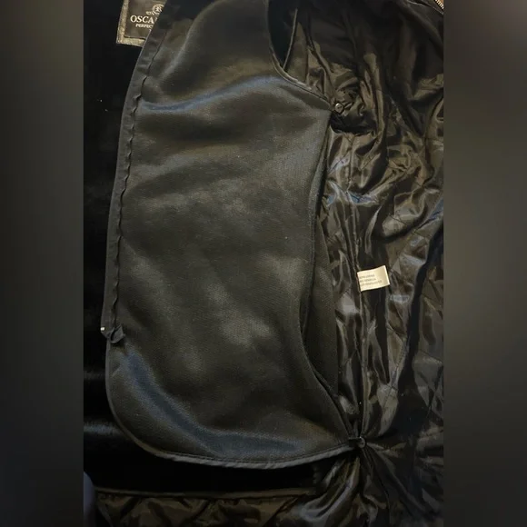 Genuine Leather Women’s Coat Oscar Piel Perfect Leather USA Mob Wife - Picture 7 of 11